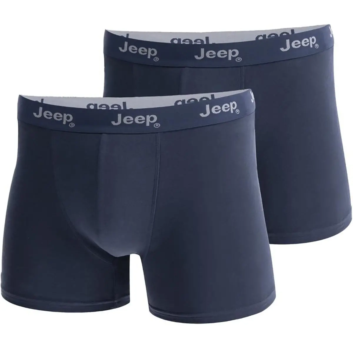 Herren Boxershorts Jeep blau M 2 Stück - Hosen, Shorts und Unterhosen - 8054216992477 - 0
