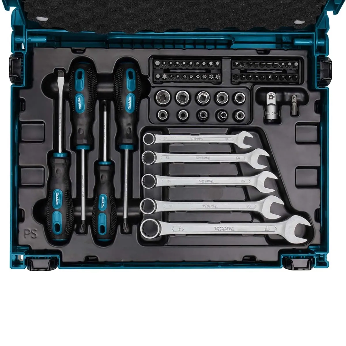 Makita E-11542 87-teiliges Werkzeugset - Werkzeugsätze und Steckschlüsselsätze - 088381583466 - 2
