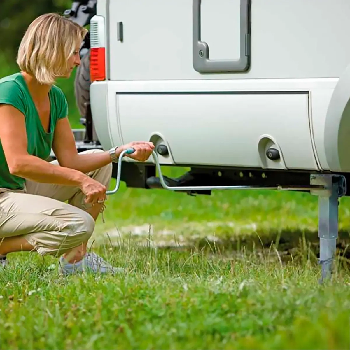 Stützfußkurbel 63,5 cm Caravan, Wohnwagen - Beschläge und Kleinteile - 4043729116962 - 1