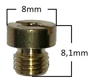 Hauptdüse 102 Dellorto 6mm - Motocross- und Mopeddüsen - 4250362475497 - 0