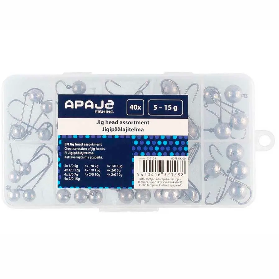 Jig-Set 5-15g 40 Stück - Jigs - 6410416321288 - 0