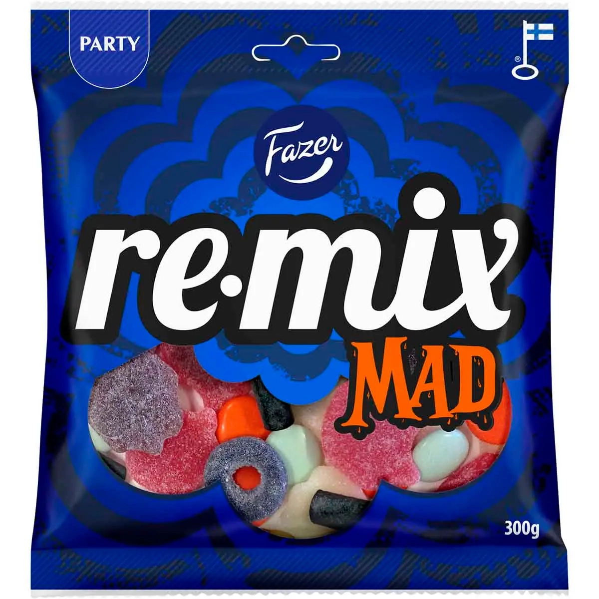 Fazer Remix Mad Bonbontüte 300g - Süßigkeitentüten - 6416453051126 - 0