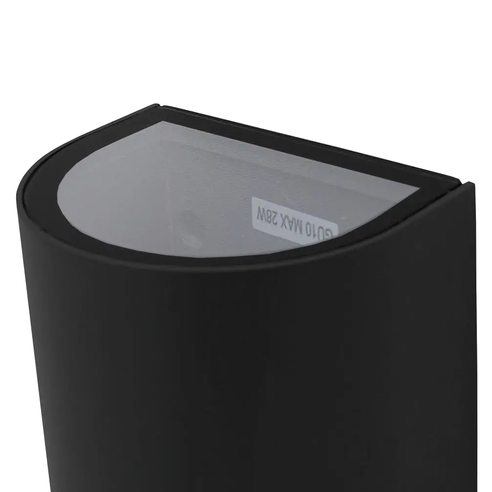 Wandleuchte LED Rom 2xGU10 schwarz - Fassadenlampen und Terrassenlampen - 6418536024034 - 3