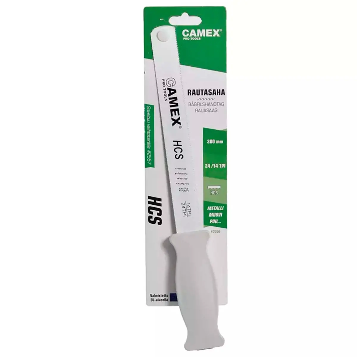 Camex Hand-Bügelsäge 300x24x0,9mm - Handsägen, Bügelfeilen und Sägeblätter - 6438152025581 - 1