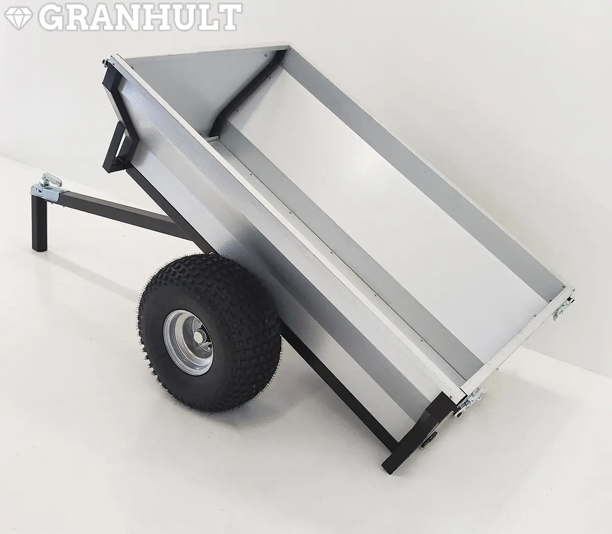 Offroad Anhänger mit Kippfunktion Pro 825kg - Anhänger und Holzanhänger für ATV - 6438168011141 - 6