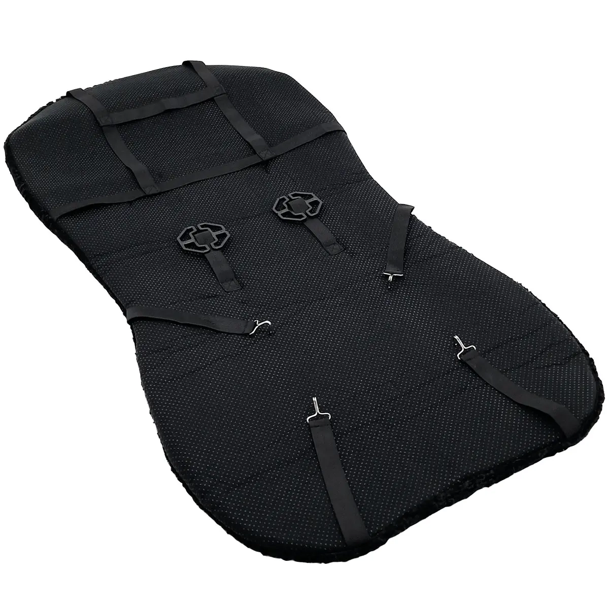 Sitzschutz Soft Teddy 110x53cm grau - Auto-Elektrositzheizungen und Sitzbezüge - 6438168112527 - 3