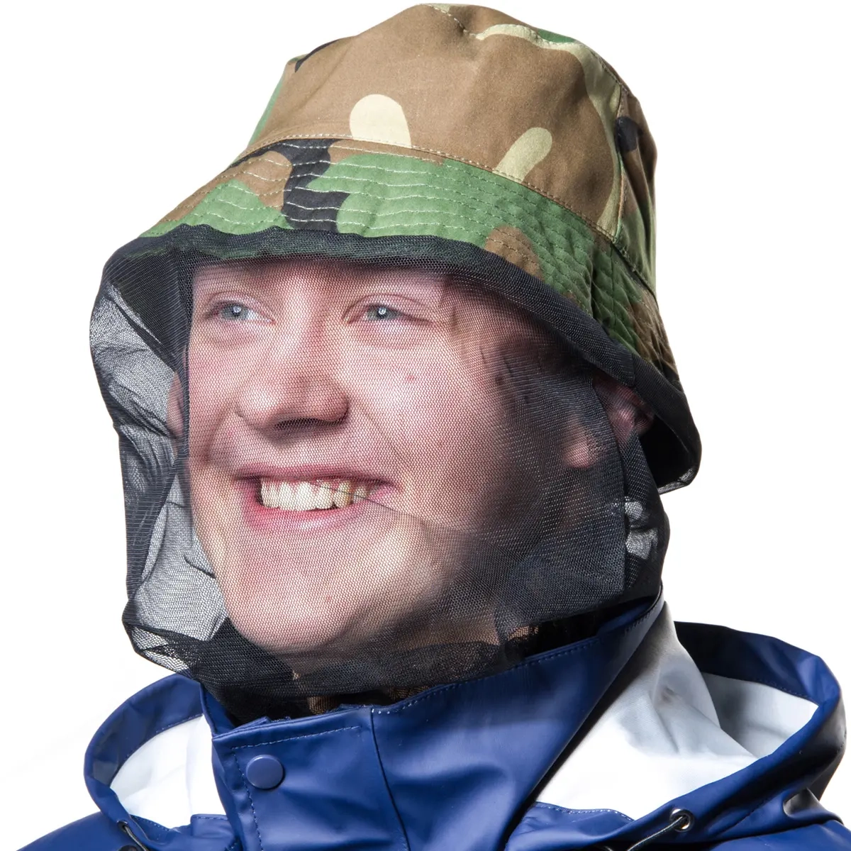 Mückenschutzhaube mit Netz, Größe 58, für Erwachsene - Regen- und Mückenschutz - 6410412428905 - 1