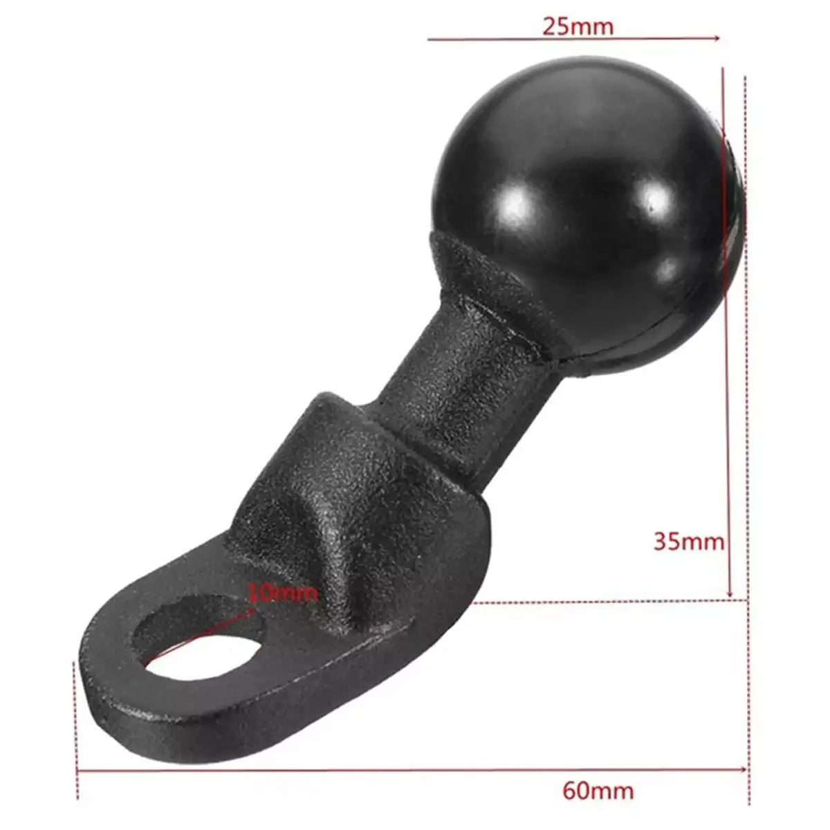 Ram Mount Typ Gelenkhalterung 25mm Spiegel - Actionkameras und Kamerastative - 6419774003492 - 5