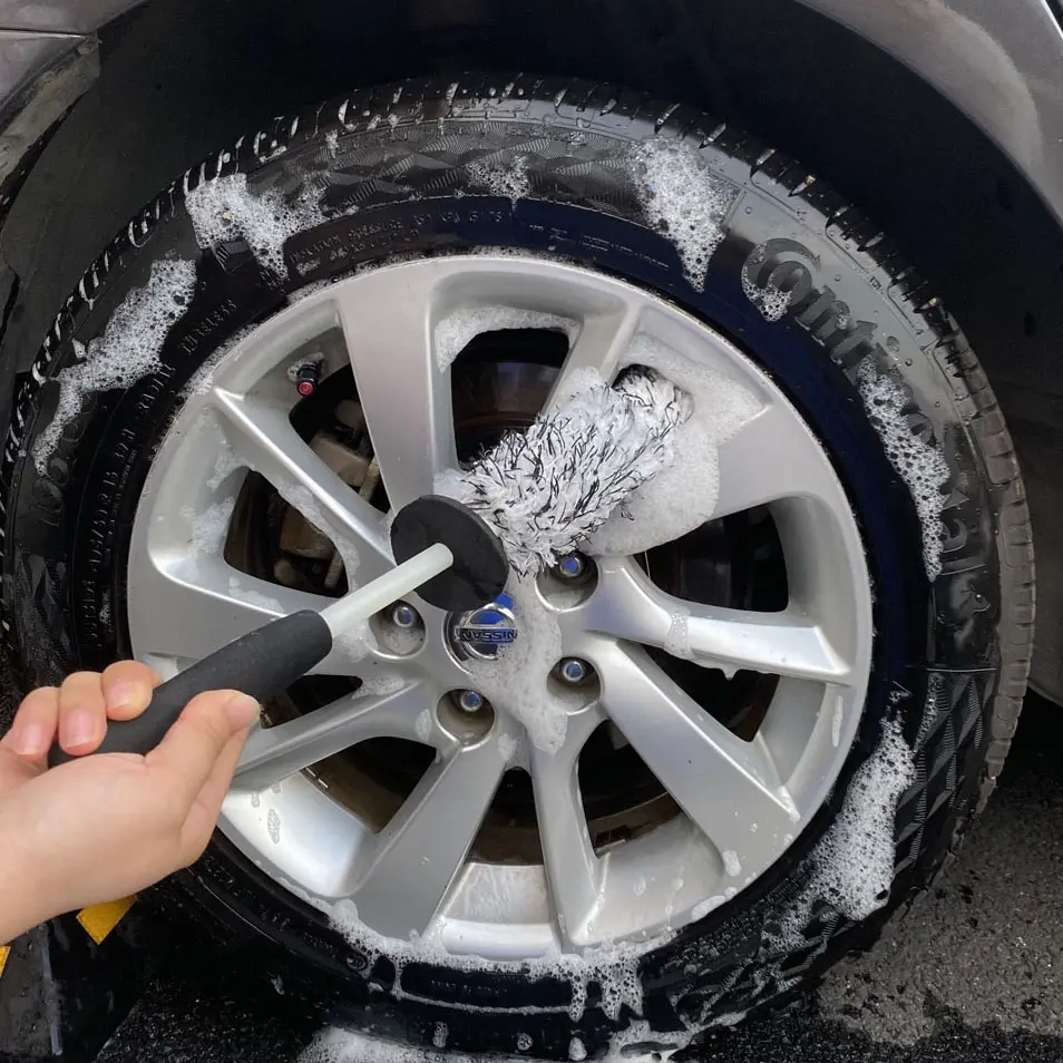 Felgenbürste 45 cm Wheel Brush Auto Bahn - Autowaschbürsten - 6419774007377 - 0