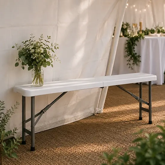 Klappbare Campingbank 120 cm - Gartenbänke und Gartenschaukeln - 6438168117539 - 1