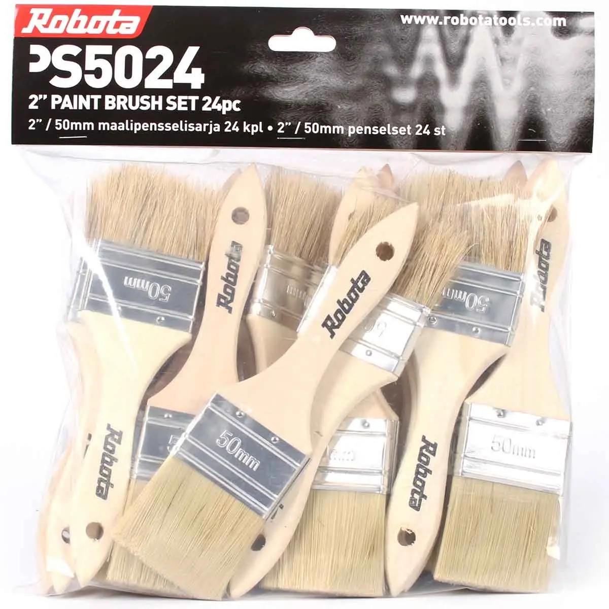 Malerpinsel Robota 50mm 24 Stück - Pinsel und Spachtel - 6438212110011 - 0