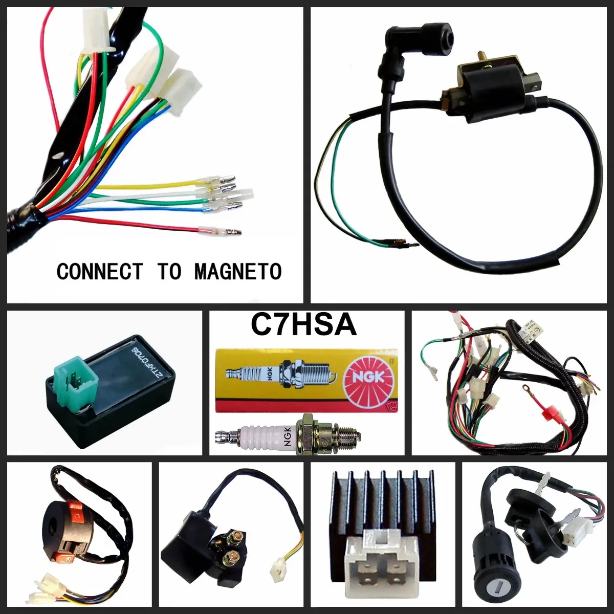 Elektrischer Satz für Quad - Perfekter Stator - Elektrosätze und Anlasser für ATV - 6438471025903 - 2