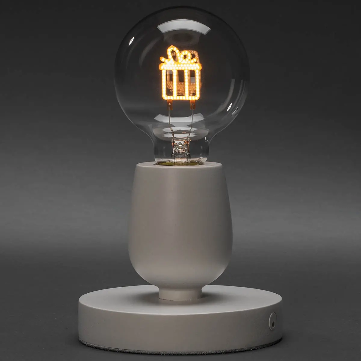 Tischlampe Geschenk 19,5 cm - Tischdekorationen mit Beleuchtung - 7318301814206 - 1