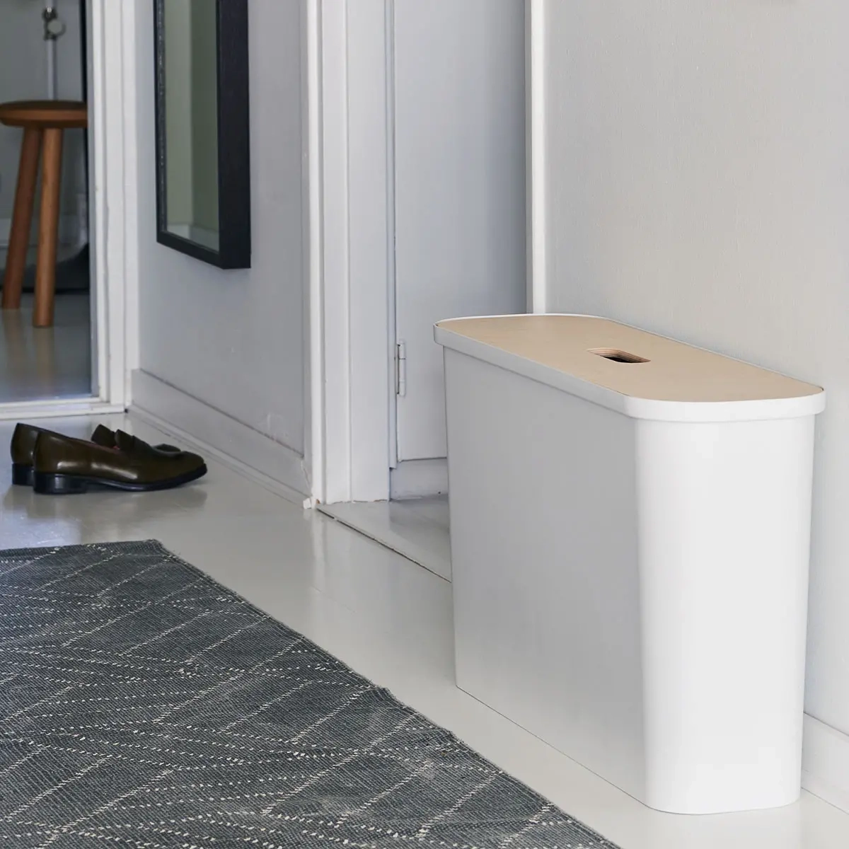 Förvaringslåda Smart Store Collect Slim 46L vit - SmartStore plastlådor - 7332462099371 - 5