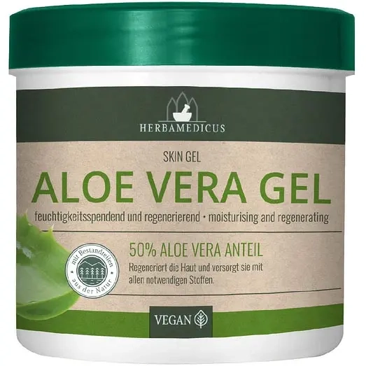 Aloe Vera Gel Herbamedicus 250ml - Hautpflege und Sportcremes - 4009737306429 - 0