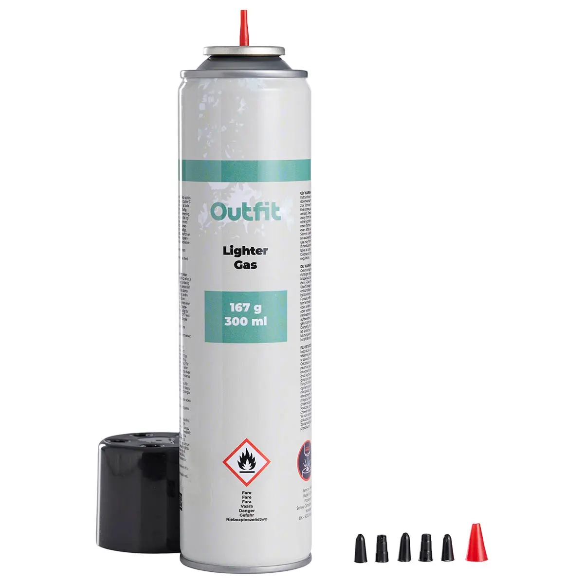 Sytkärikaasu 300ml OutFit - Gasanzünder und Streichhölzer - 5709386964689 - 1