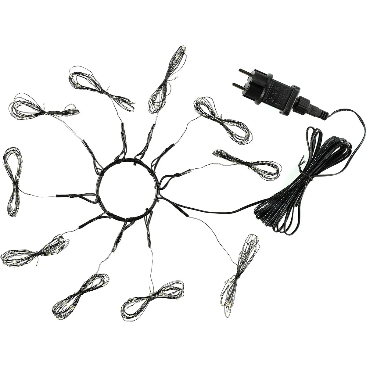 Lichterkappe 400 LED Warmweiß Display - Weihnachtsbaumbeleuchtung - 6410416115474 - 5