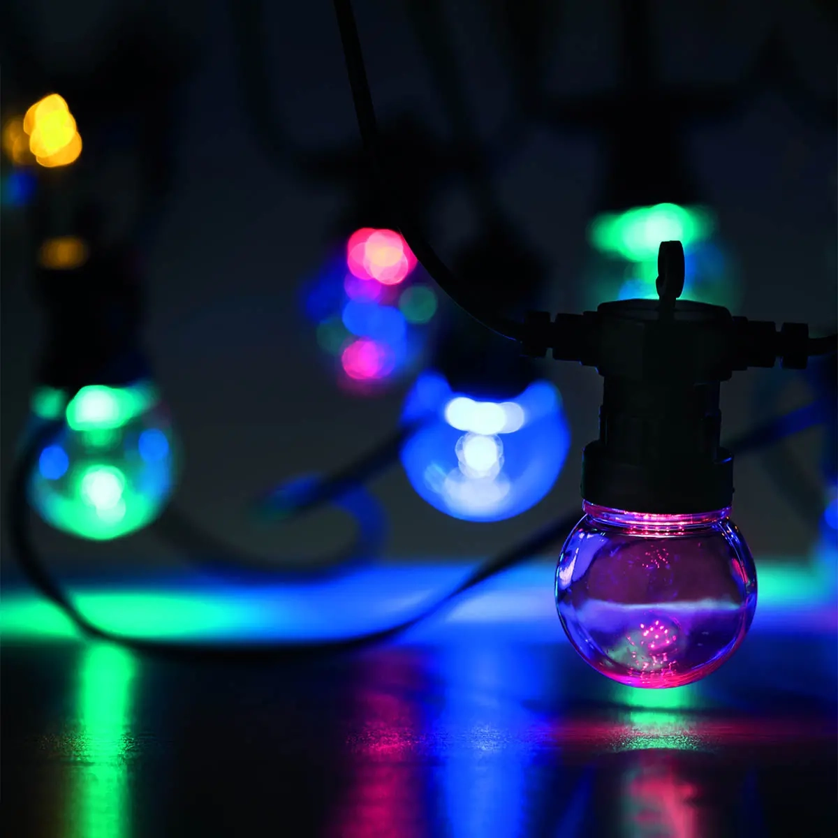 Lichterkette Charmy mehrfarbig, 10-teilig - Lichterketten für Außen- und Innenbereich - 6430066032013 - 0