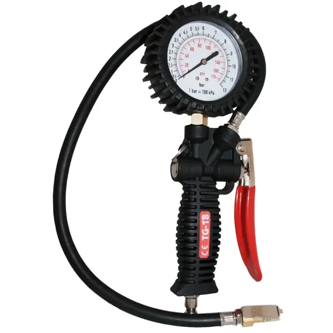 Reifenfüllgerät 60 cm mit Gummischlauch - Pneumatische Pistolen und Düsen - 6430074692285 - 0