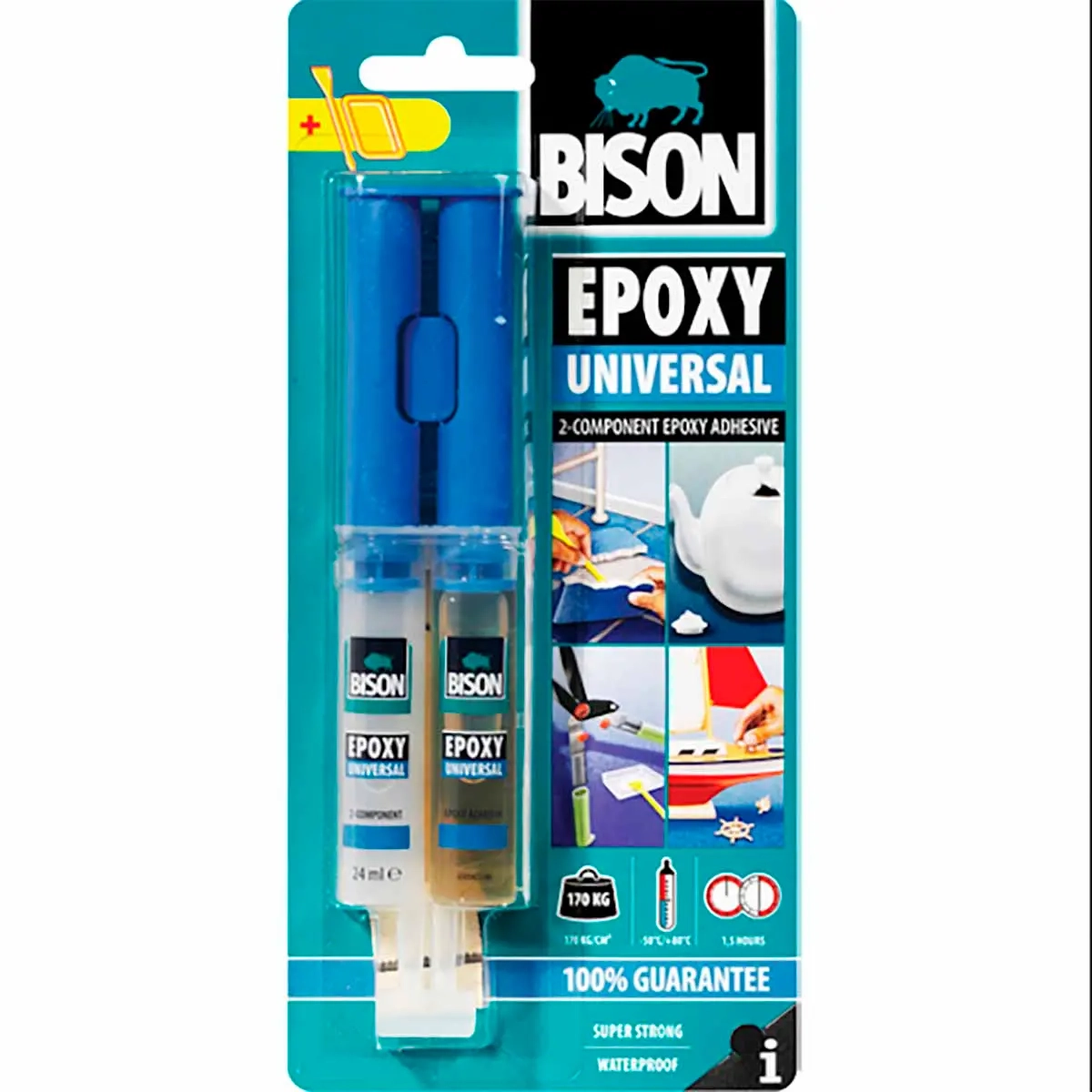 Epoxy 2-Komponenten Universal-Kleber 24 ml - Epoxidharze, Kunststoffkleber und Universal-K - 8710439852348 - 0