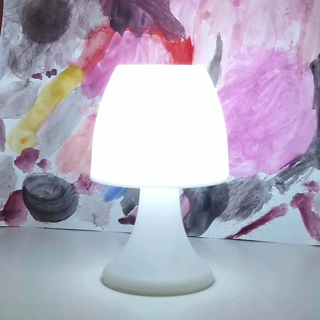 Tischlampe Colours LED 19 cm - Wiederaufladbare Lampen - 8719987291234 - 1