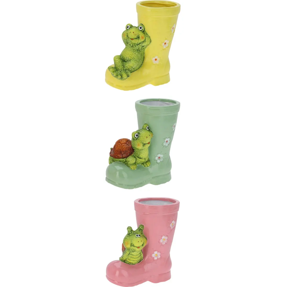 Blumentopf Stiefel Sortiment - Gartenfiguren - 8721037390460 - 0