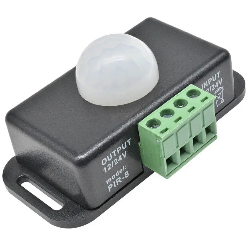 Bewegungsmelder 12V / 24V 8m 72W - Timer, Bewegungsmelder und Messgeräte - 15706130099 - 0