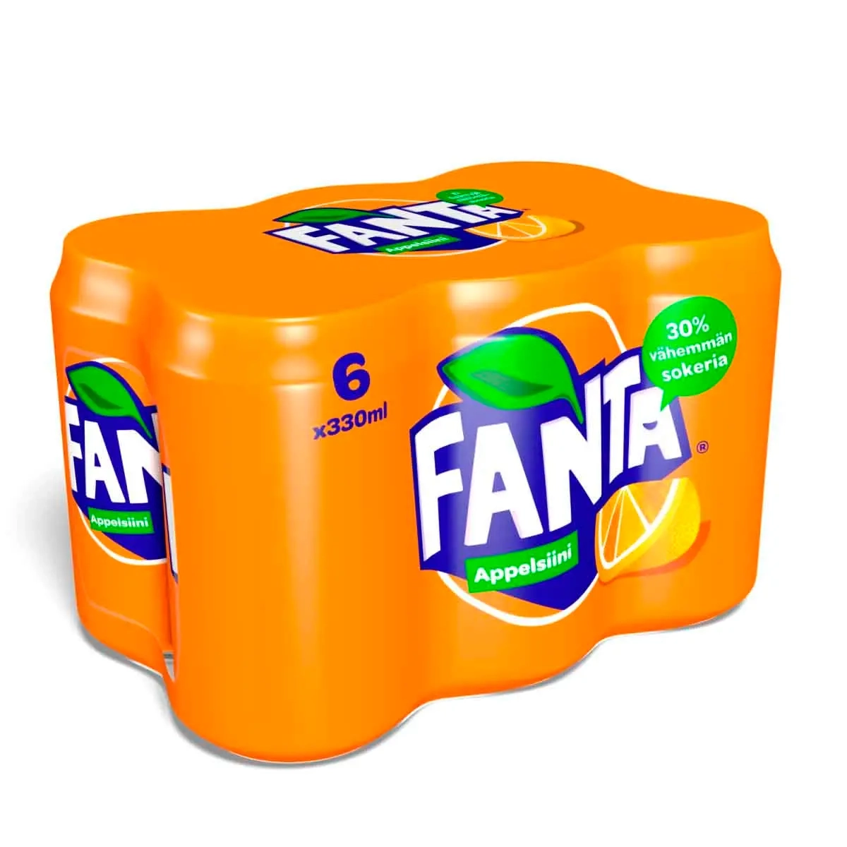 Fanta Orange 6 x 0,33 l Dose - Erfrischungsgetränke - 6415600549578 - 0