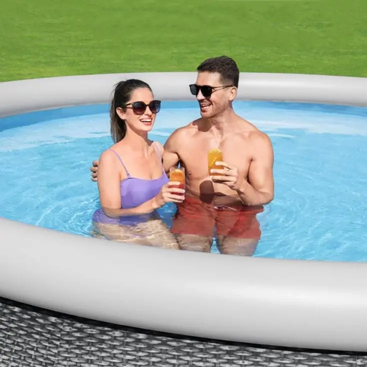 Aufstellpool Fast Set 457 cm mit Pumpe Bestw - Schwimmbecken und Poolzubehör - 6942138951493 - 3