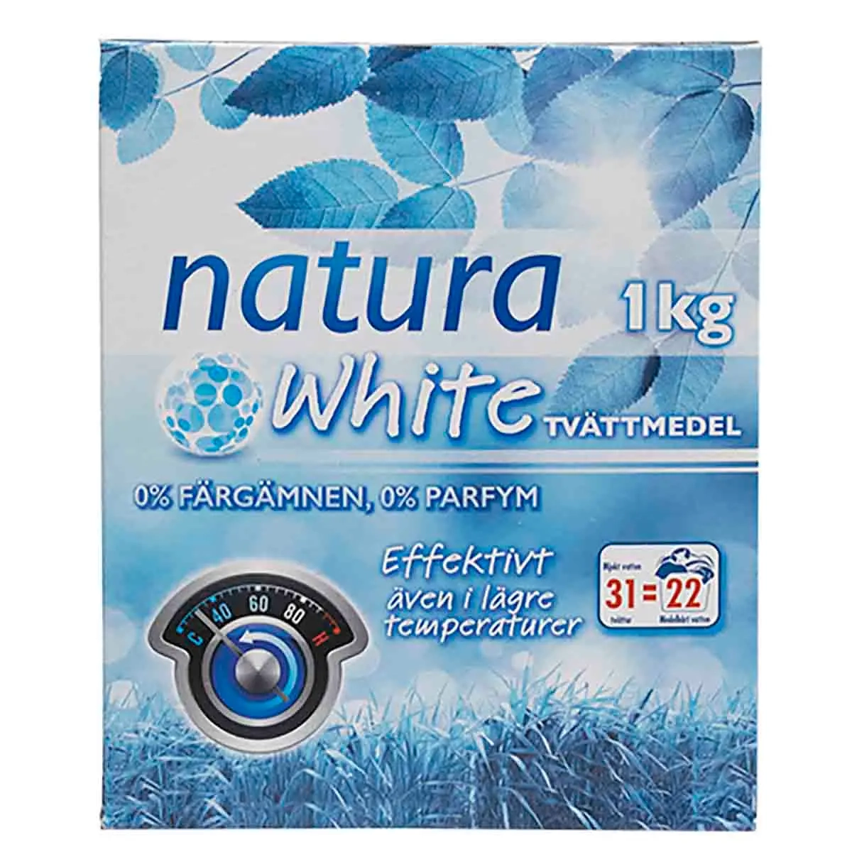 Waschpulver Natura White 1 kg - Waschmittel - 7318350010697 - 0