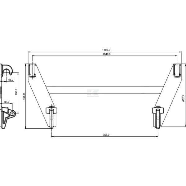 Schnellkupplungssatz für Frontlader FT2101 - Traktorwinden und Zubehör - FT2101 - 2